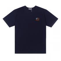 LOEWE コピー Tシャツ 高品質コットン使用 刺繍ロゴ入り ストリートカジュアル 半袖 トップス ロエベ