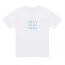 GIVENCHY スーパーコピー Tシャツ スター×4Gロゴプリント 高級コットン クラシックモノクロ ジバンシィ