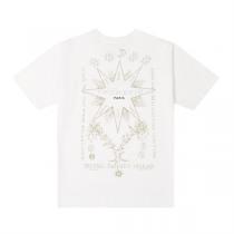 GIVENCHY スーパーコピー Tシャツ 星月モチーフ バックアートデザイン 高級プリント仕様 ジバンシィ