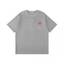 ディオール スーパーコピー Tシャツ ロゴ刺繍 オーバーサイズ カジュアルコットンTシャツ クリスチャンDIOR