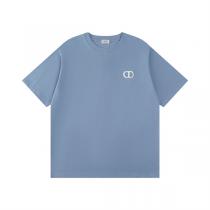 ディオール スーパーコピー Tシャツ ロゴ刺繍 オーバーサイズ カジュアルコットンTシャツ クリスチャンDIOR