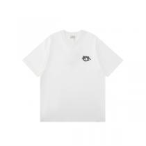 DIOR 偽物 Tシャツ トラ刺繍パッチ ワンポイントデザイン ベーシックコットンユニセックスTシャツ ディオール