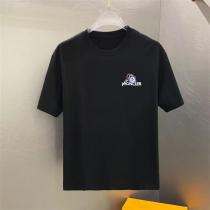 モンクレール コピー Tシャツ ロゴ＆グラフィック刺繍 コットンユニセックスTシャツ モード系 MONCLER