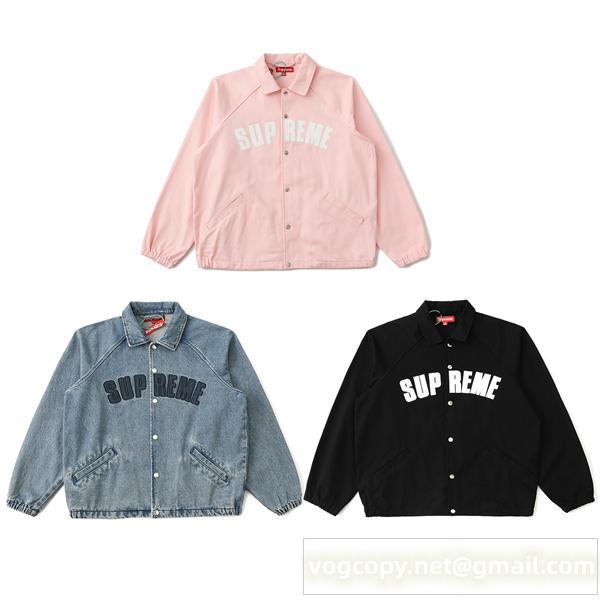 シュプリーム スーパーコピー アーチロゴ コーチジャケット ストリートライトアウター SUPREME
