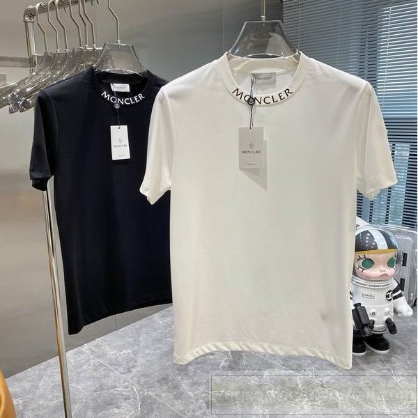  モンクレール コピー 今季注目 洗練ロゴネック Tシャツ 首元で魅せる モダンカジュアル MONCLER