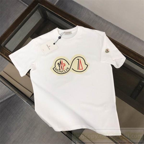 モンクレール 偽物 インフィニティロゴ Tシャツ 個性を引き立てる 目を惹く注目作 MONCLER