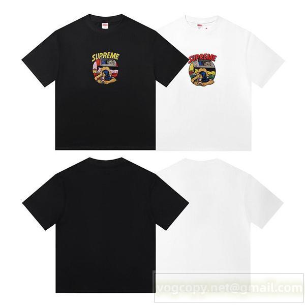 シュプリーム コピー 存在感抜群 フロントロゴ Tシャツ 万能アイテム おすすめ SUPREME