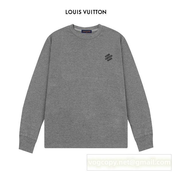 LOUIS VUITTON コピー 長袖Ｔシャツ シンプルで上品な 着心地抜群 ウール素材 ルイヴィトン
