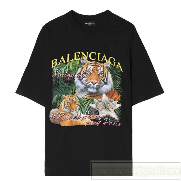 2026春夏トレンドBALENCIAGA バレンシアガ 半袖 Tシャツ コピー681314 TLVH2人気個性的ウェア