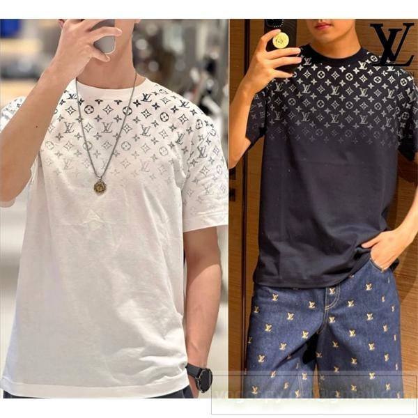 人気Louis VuittonルイヴィトンTシャツスーパーコピーカッコイイ2026トレンド上質なアイテム２色