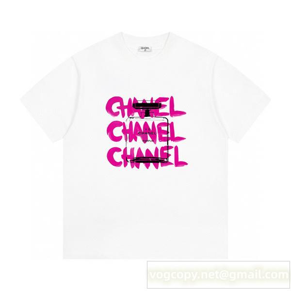 CH コピー Tシャツ 鮮やかな ロゴグラフィックデザイン モダン＆エッジィ CH