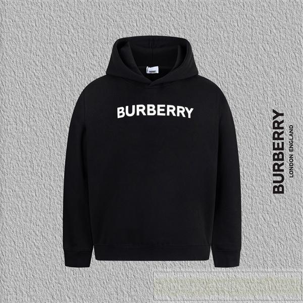  高品質 BURBERRY コピー パーカー ロゴ刺繍 スタイリッシュ フード トレンド バーバリー