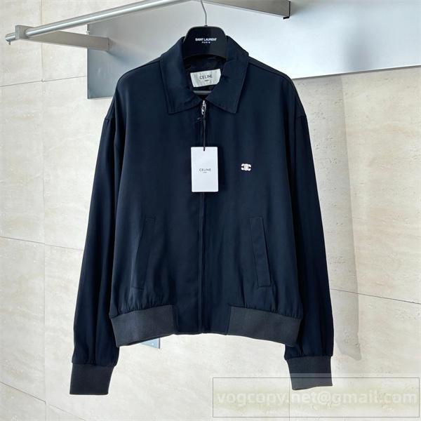  トレンド CELINE コピー シンプル クラシック ロゴ ジップアップ ジャケット セリーヌ