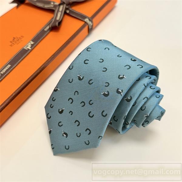 エルメス スーパーコピー ネクタイ 上質 シルク 馬蹄モチーフ エレガント クラシック HERMES