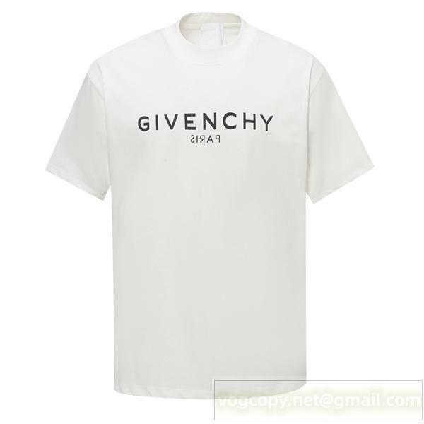 GIVENCHY コピー Tシャツ シンプル 反転デザイン カジュアル ベーシック  ジバンシィ