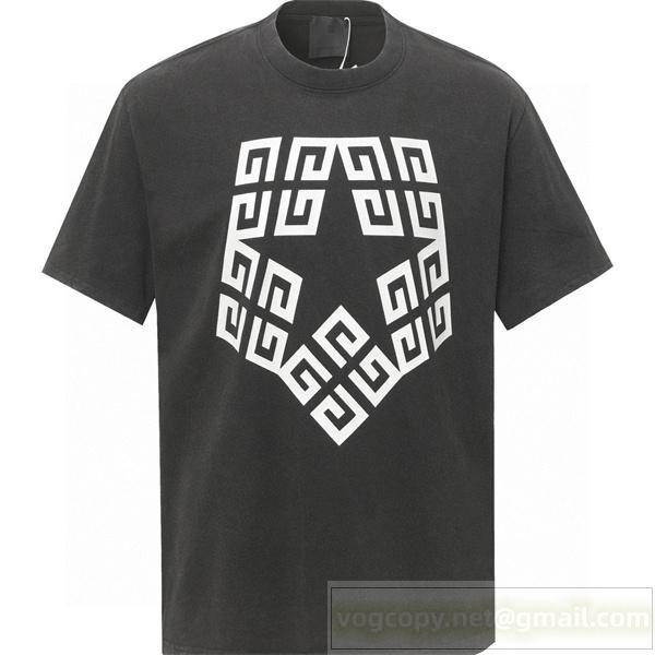 GIVENCHY スーパーコピー Tシャツ ジオメトリック シールド モダンアート ジバンシィ