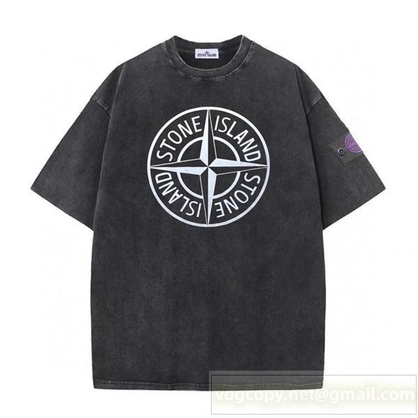 おしゃれ人気ストーンアイランド STONE ISLAND tシャツコピーカジュアルスタイル個性的上品