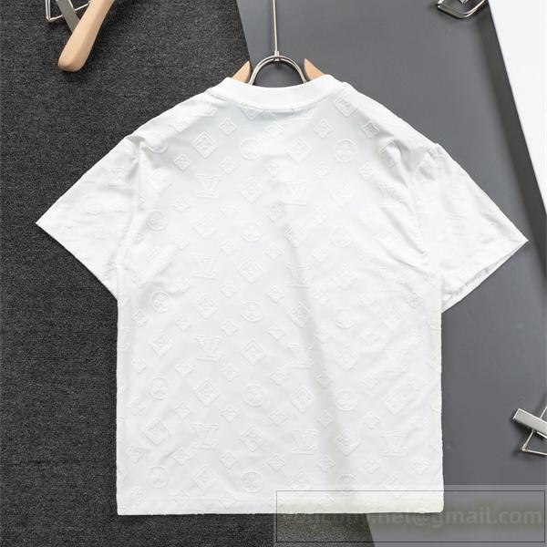 LOUIS VUITTON スーパーコピー Tシャツ モノグラム 総柄 高級 スタイリッシュ ルイヴィトン