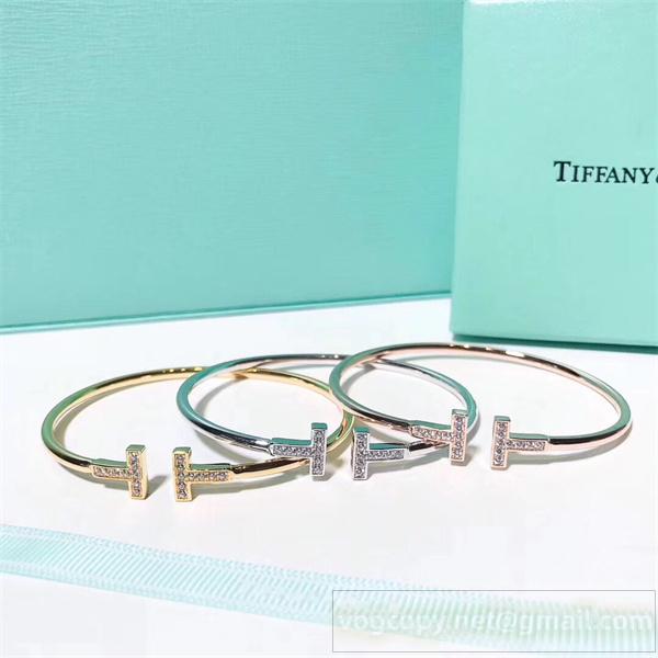 ティファニー コピー ブレスレット Tスマイル バングル ラグジュアリー ジュエリー Tiffany&Co