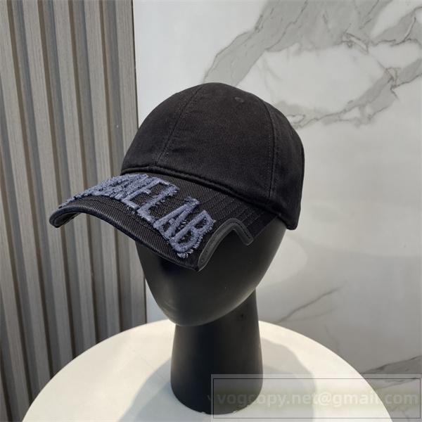BALENCIAGA スーパーコピー キャップ 個性派 カーブン フリンジロゴ バレンシアガ