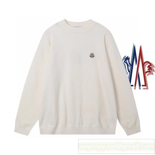 モンクレール コピー セーター アイコニック ロゴワッペン シンプル 上質ニット MONCLER