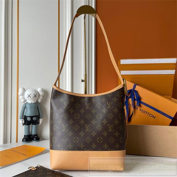 LOUIS VUITTON 偽物 アイコニック モノグラム バケットバッグ スタイリッシュショルダー  ルイヴィトン
