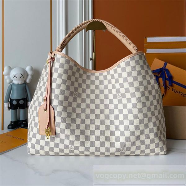 ルイヴィトン コピー モダン トートバッグ ダミエ アズール チェック柄 大容量 LOUIS VUITTON