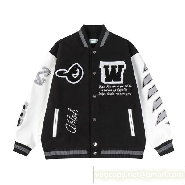 人気 オフホワイト コピー ジャケット 精悍 モノトーン カジュアル 新登場 注目 Off-White