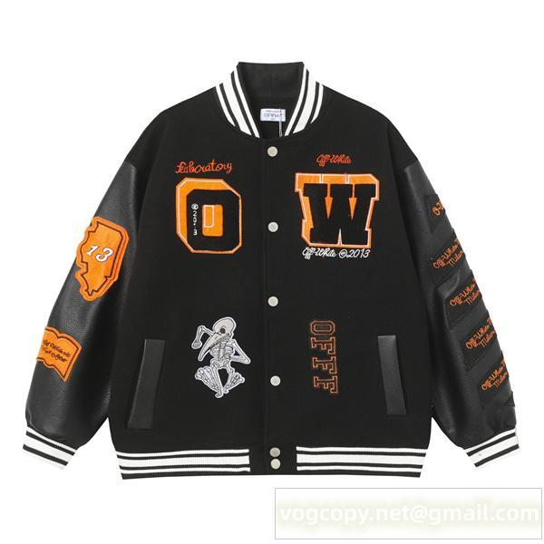 オフホワイト スーパーコピー ジャケット 魅力 ブラックオレンジ ストリート モード Off-White
