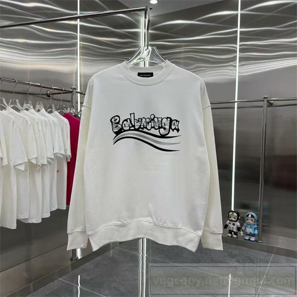 Balenciaga 偽物 トレーナー アーティスティック グラフィック  個性的 鮮やか バレンシアガ