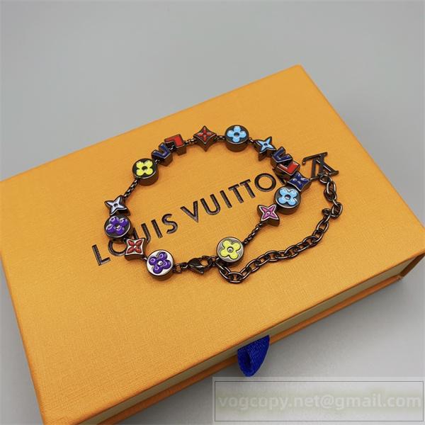 LOUIS VUITTON 偽物 ブレスレット カラフル 華やか 可愛い モノグラム おしゃれ ルイヴィトン