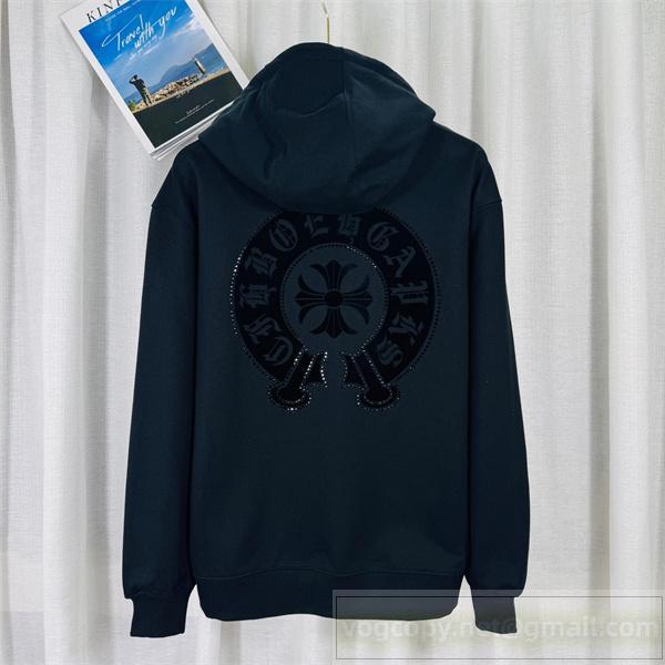 クロムハーツ コピー パーカー 存在感 抜群 バックロゴ モダン フーディー CHROME HEARTS