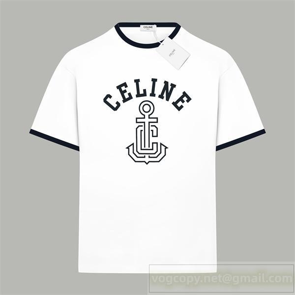 セリーヌ スーパーコピー Tシャツ シンプル クラシック 涼感 スタイリッシュ CELINE