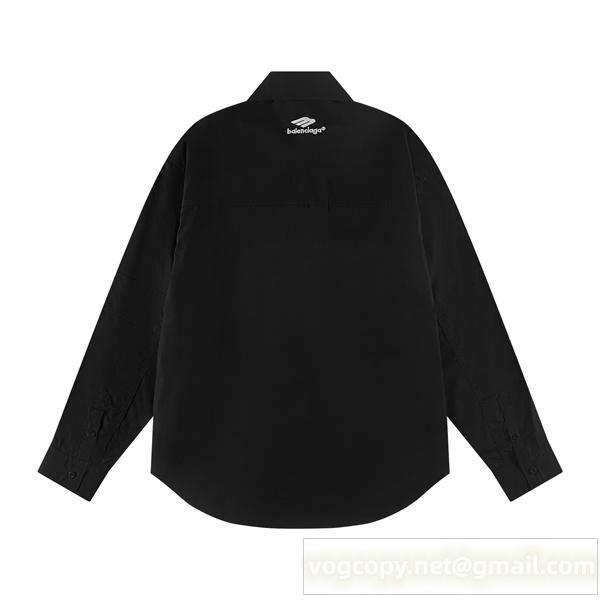 バレンシアガ 偽物 ロゴライン シャツ スタイリッシュ 機能的 カジュアル BALENCIAGA