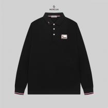 モンクレール スーパーコピー ロングスリーブ ポロシャツ ボックスロゴパッチ 高級感カジュアル MONCLER