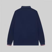 MONCLER コピー ポロシャツ クラシックエンブレムロゴ 刺繍デザイン トリコロールディテール モンクレール