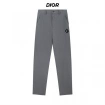 DIOR 偽物 テクニカルロゴ スウェットパンツ シャープデザイン ストレートフィット モード系 ディオール