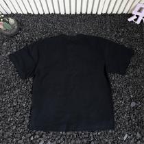 DIOR 偽物 ポップアート風カラフルロゴ入り 上質カジュアル Tシャツ ブラック 半袖 ディオール