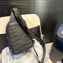 DIOR スーパーコピー レザー×オブリークキャンバス スリングバッグ モノグラムショルダー ディオール