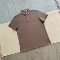 バーバリー スーパーコピー ポロシャツ 高級鹿の子織り B刺繍ロゴ 襟元ライン入りクラシック BURBERRY