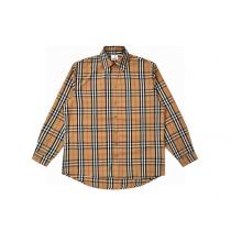 バーバリー コピー シャツ クラシックチェック柄 長袖レギュラーカラー 高級感漂う 本格派 BURBERRY