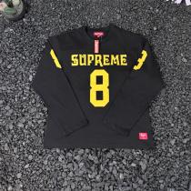 シュプリーム コピー 長袖Tシャツ バックナンバー8入り ロゴ刺繍 ストリートファッション SUPREME