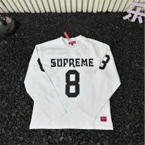 シュプリーム コピー 長袖Tシャツ バックナンバー8入り ロゴ刺繍 ストリートファッション SUPREME