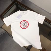 CELINE × CH 偽物 Tシャツ 丸型ロゴプリント 入手困難 夏季限定クルーネック半袖 セリーヌ