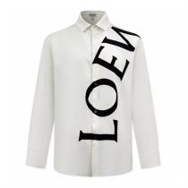 LOEWE スーパーコピー シャツ 個性派ビッグロゴプリント入りドレッシー 着心地抜群 新着 ロエベ