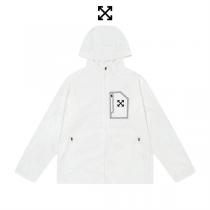 オフホワイト 偽物 ジャケット 高機能アウトドアスポーツ  男女兼用 防風UVカット Off-White