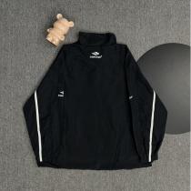 BALENCIAGA コピー ジャケット クラシックスポーツライン刺繍ロゴ 軽量防風アウター バレンシアガ