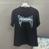 バレンシアガ コピー Tシャツ 滴落風ロゴプリント ユニセックス カジュアル 高品質コットン BALENCIAGA