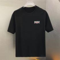 BALENCIAGA スーパーコピー Tシャツ ミニマル胸ロゴプリント 高級感溢れる コットン素材 バレンシアガ