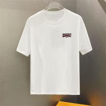 BALENCIAGA スーパーコピー Tシャツ ミニマル胸ロゴプリント 高級感溢れる コットン素材 バレンシアガ